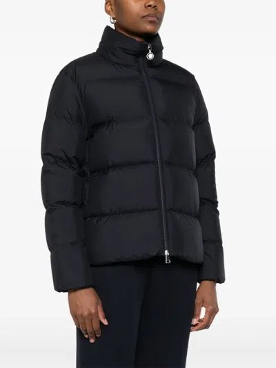 Moncler Mauzun Short Down Jacket Clothing In Black