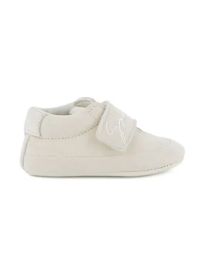 Givenchy Suede Sneakers In White