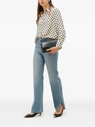 Marella Conio Polka-dot Button-up Shirt