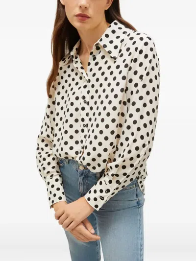 Marella Conio Polka-dot Button-up Shirt
