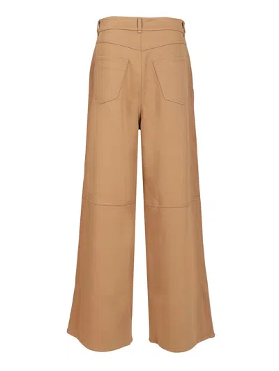 's Max Mara Merlot Jeans Shape Sweatpants Trousers Beige In Neutral