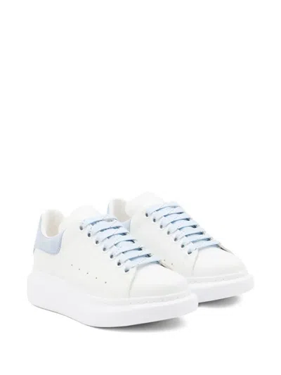 Alexander Mcqueen White Oversized Sneakers In White