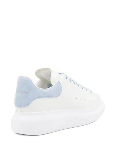 Alexander Mcqueen White Oversized Sneakers In White