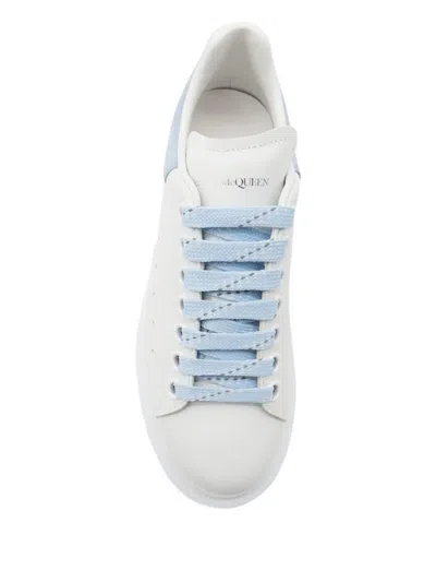Alexander Mcqueen White Oversized Sneakers In White