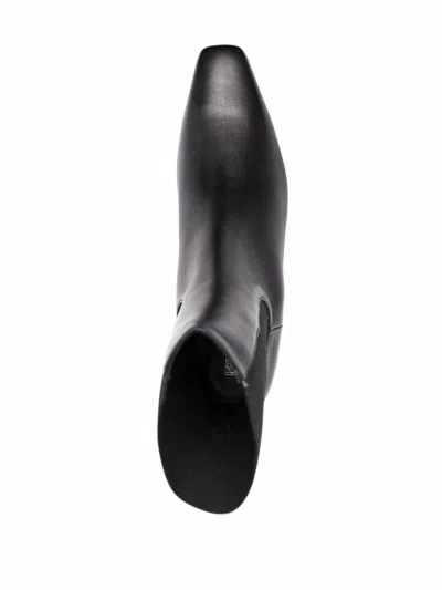 Totême Toteme Women The Mid Heel Boot Leather Boots In Black