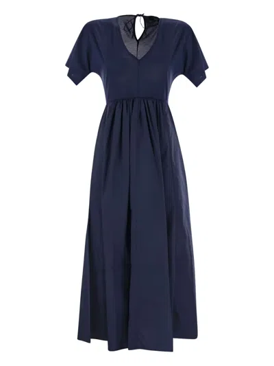 Weekend Max Mara Bronzo Dress In Blue