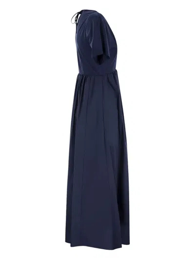 Weekend Max Mara Bronzo Dress In Blue