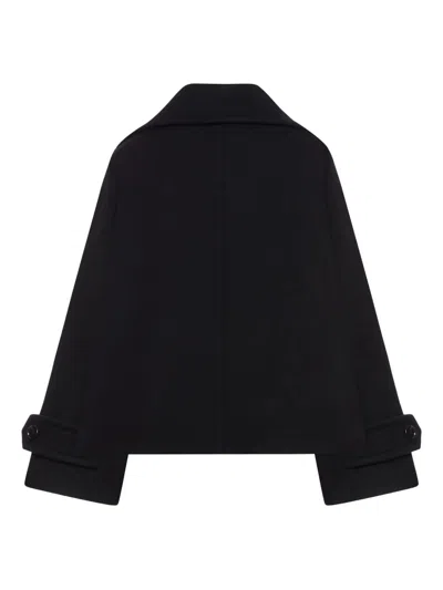 Chloé Oversized Wool Short Coat