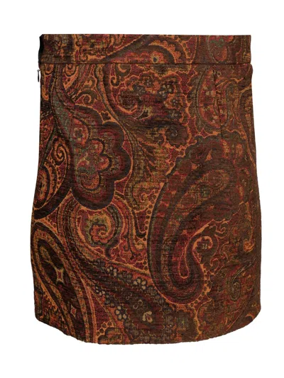 Chloé Pasley Mini Skirt Skirts Multicolor