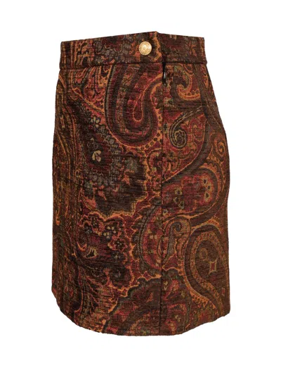 Chloé Pasley Mini Skirt Skirts Multicolor