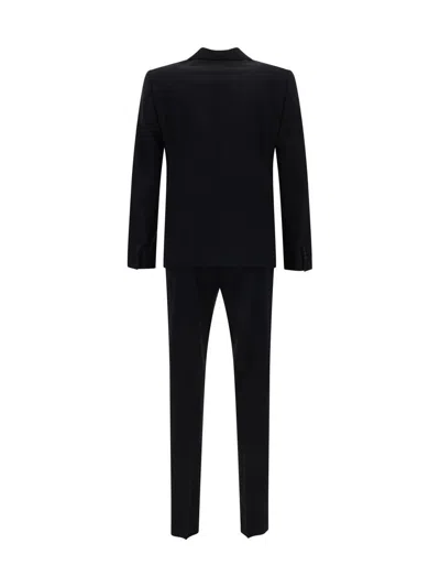 Dsquared2 Paris Stretch Wool Suit In Black