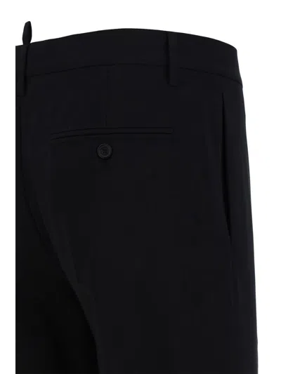 Dsquared2 Paris Stretch Wool Suit In Black