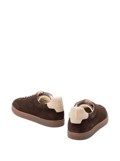 Brunello Cucinelli Men Suede Leather Sneakers