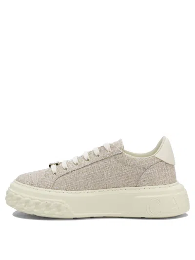 Casadei Platform Sneakers With Textured Upper
