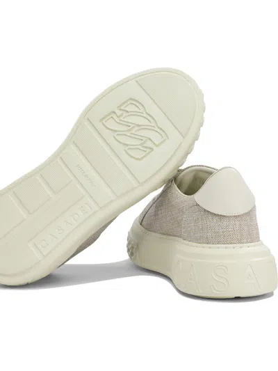 Casadei Platform Sneakers With Textured Upper