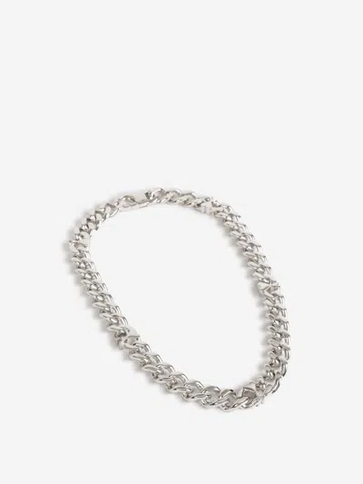 Ami Alexandre Mattiussi Ami Paris Adc Chain Necklace In Metallic