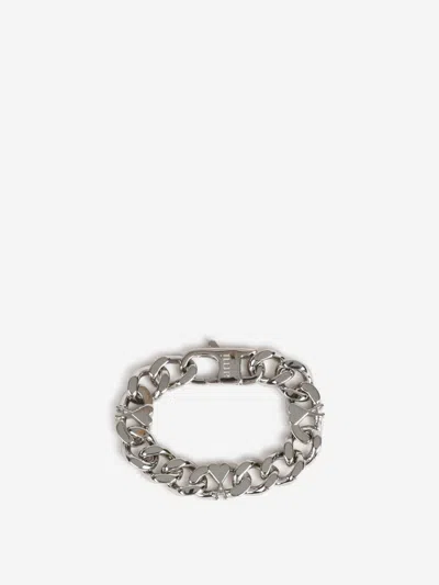 Ami Alexandre Mattiussi Ami Paris Adc Chain Bracelet In Metallic