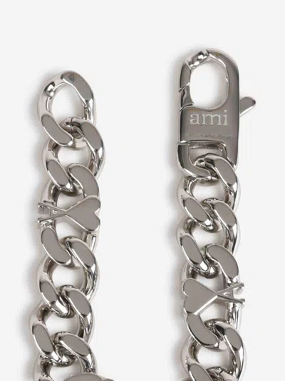 Ami Alexandre Mattiussi Ami Paris Adc Chain Bracelet In Metallic