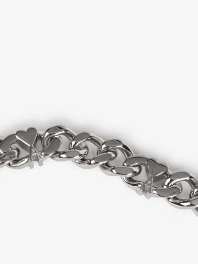 Ami Alexandre Mattiussi Ami Paris Adc Chain Bracelet In Metallic