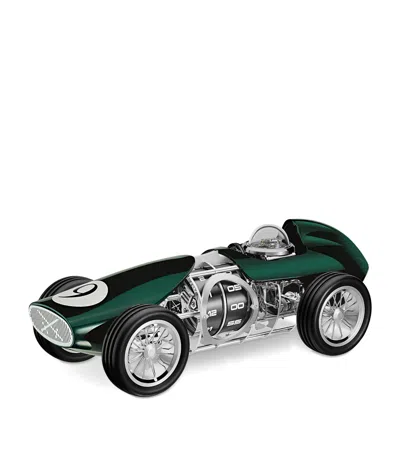 Harrods Time Fast D8 Car Clock In Green