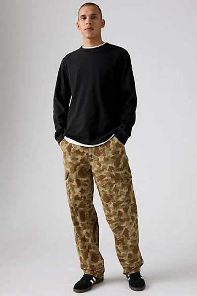 Levi's Xx Baggy Duck Camo Ripstop Cargo Pants In Animal Print