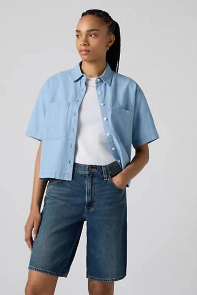 Levi's Harlie Short Sleeve Cropped Shirt