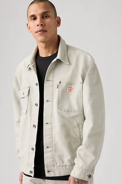 Levi's Sunrise Trucker Jacket In White