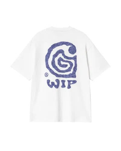 Carhartt S/s Helix White T-shirt In White
