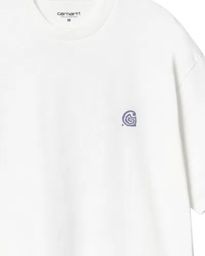 Carhartt S/s Helix White T-shirt In White