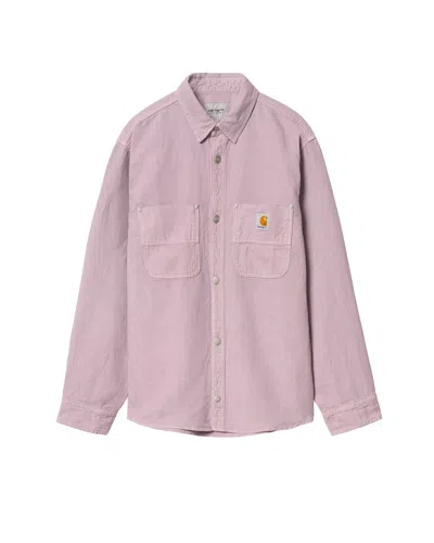 Carhartt Chore Coat With Chest And Front Pockets In Pink