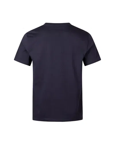 Carhartt T-shirt Pocket Nera In Blue