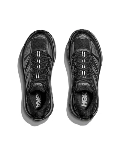 Hoka Technical Lightweight Breathable Shoes In Black