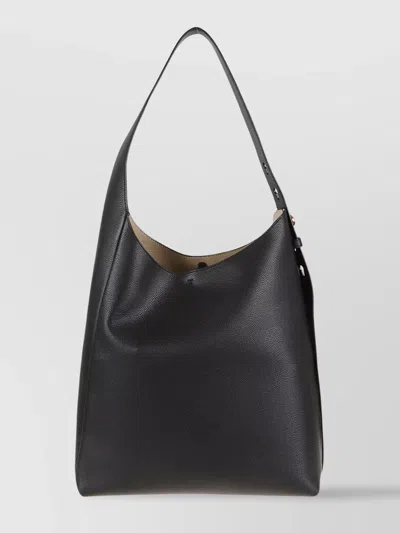 Tory Burch Small Leather Hobo Bag With Adjustable Strap