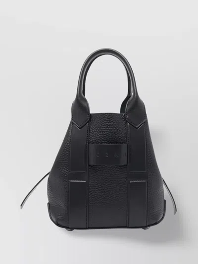 Hogan Leather Shoulder Bag 2 Handles