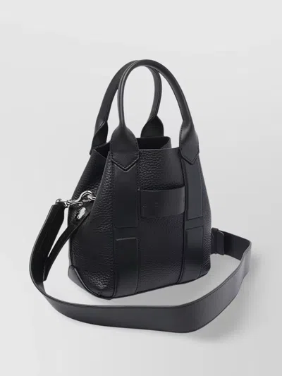 Hogan Leather Shoulder Bag 2 Handles