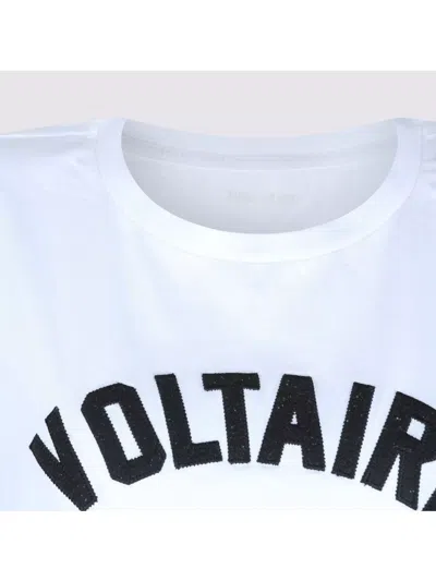 Zadig & Voltaire Zadig&voltaire Alys Hc Voltaire Paris T-shirt In White