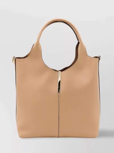 Tod's Shoulder Bag With Detachable Strap And Top Handles