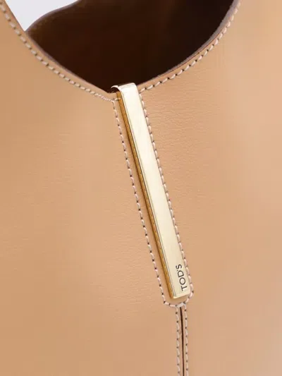 Tod's Shoulder Bag With Detachable Strap And Top Handles