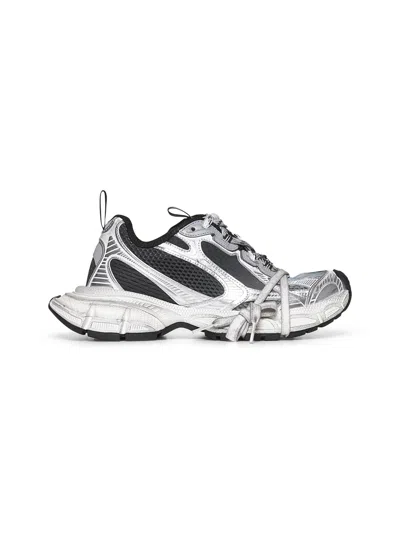 Balenciaga Men Multicolor Mesh And Rubber 3xl Gradient Sneakers