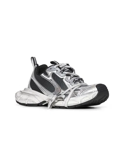 Balenciaga Men Multicolor Mesh And Rubber 3xl Gradient Sneakers