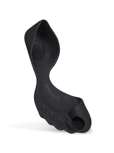 Balenciaga Men Black Eva Zero Sneaker Sandals In Black