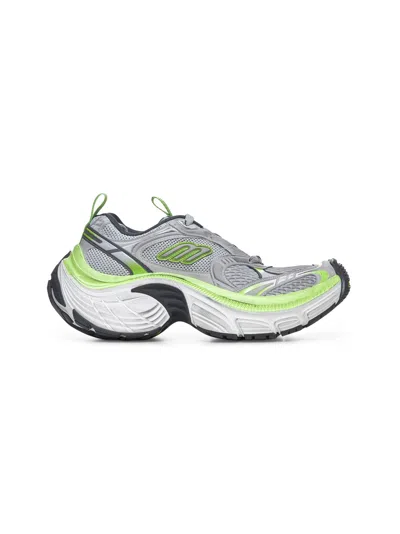 Balenciaga Multicolor Mesh And Rubber 6xl Sneakers In Multi