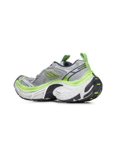 Balenciaga Multicolor Mesh And Rubber 6xl Sneakers In Multi