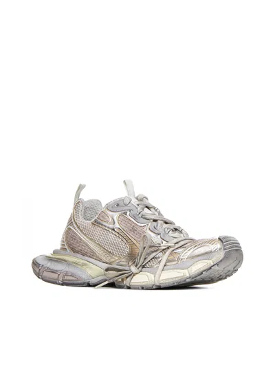 Balenciaga Eggshell Polyurethane Sneakers
