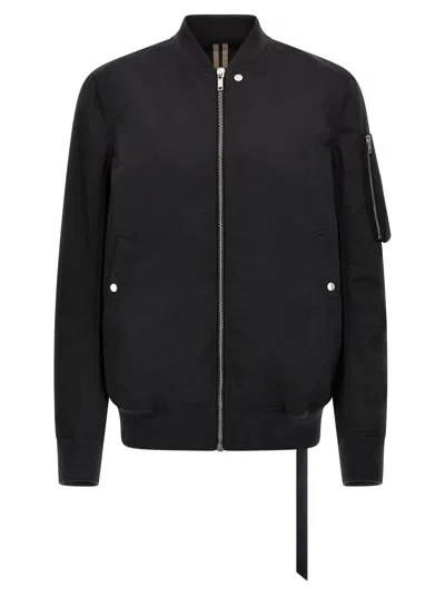 Drkshdw Jumbo Flight Bomber Jacket In Black
