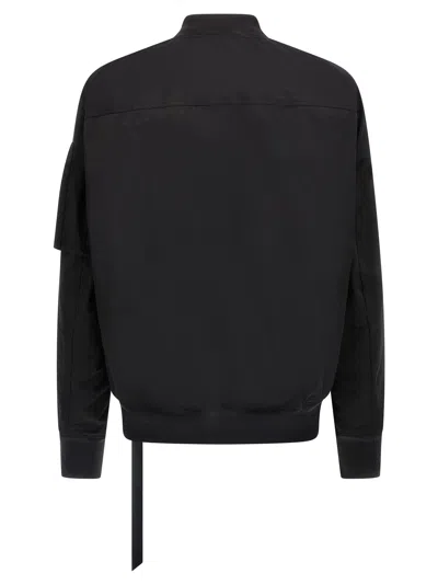 Drkshdw Jumbo Flight Bomber Jacket In Black