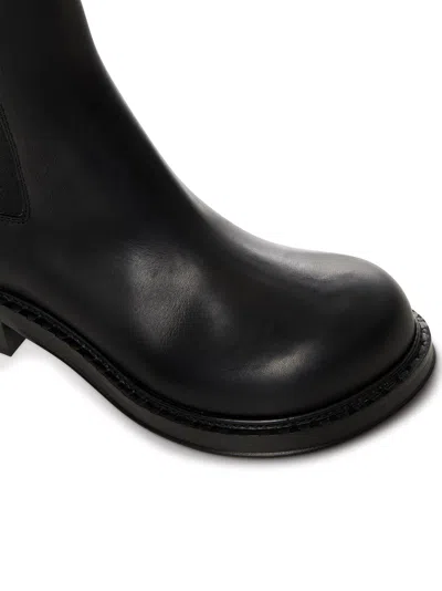 Bottega Veneta The Lug Leather Ankle Boots