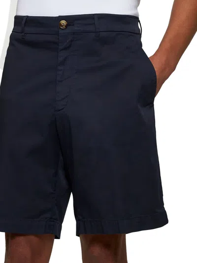 Brunello Cucinelli Essential Bermuda Shorts In Blue