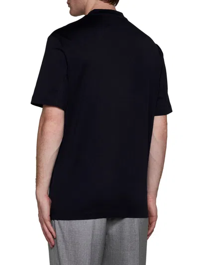 Brunello Cucinelli Men Brunello Cucinlli V-neck T-shirt In Black