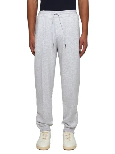 Brunello Cucinelli Men Grey Fleece Joggers